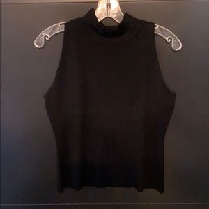 Loft black sweater like tank